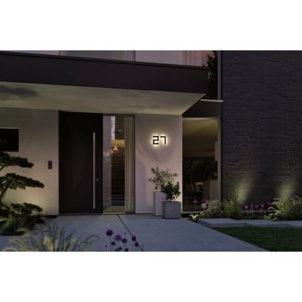 Paulmann 79842 - LED/0,2W IP44 Numéro de maison solaire 1,2V 1500 mAh