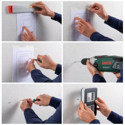 Paulmann 79842 - LED/0,2W IP44 Numéro de maison solaire 1,2V 1500 mAh