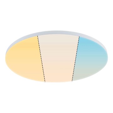 Paulmann 79894 - LED/38W Plafonnier VELORA 230V 3000/4000/6500K Ø 60 cm blanc