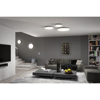 Paulmann 79894 - LED/38W Plafonnier VELORA 230V 3000/4000/6500K Ø 60 cm blanc