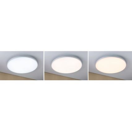 Paulmann 79894 - LED/38W Plafonnier VELORA 230V 3000/4000/6500K Ø 60 cm blanc
