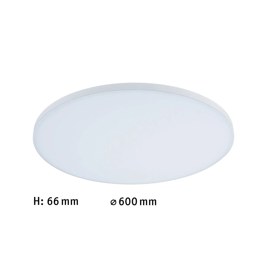 Paulmann 79894 - LED/38W Plafonnier VELORA 230V 3000/4000/6500K Ø 60 cm blanc