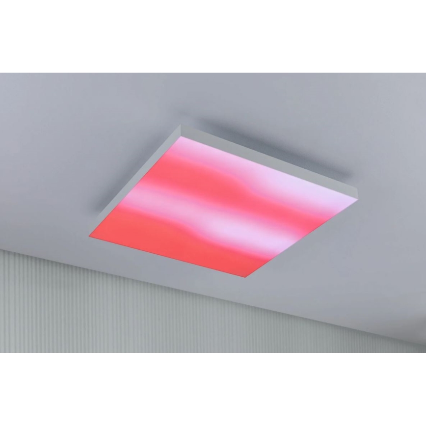 Paulmann 79905 - LED/19W RGBW Plafonnier à intensité variable VELORA 230V 3000-6500K + télécommande