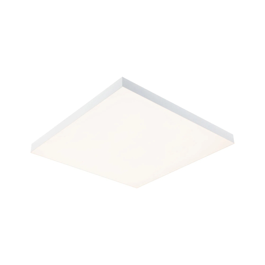 Paulmann 79910 - LED/31W RGBW Plafonnier dimmable LORIA 230V 3000-6500K 59,5x59,5 cm blanc + télécommande