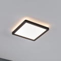 Paulmann 79920 - Panneau LED dimmable 11,2W ATRIA 230V 3000K 19x19 cm noir