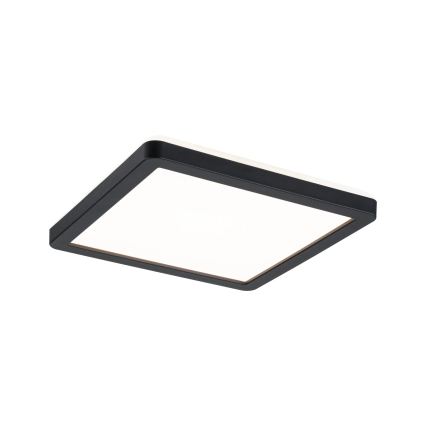 Paulmann 79920 - Panneau LED dimmable 11,2W ATRIA 230V 3000K 19x19 cm noir