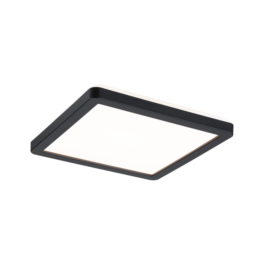 Paulmann 79920 - Panneau LED dimmable 11,2W ATRIA 230V 3000K 19x19 cm noir