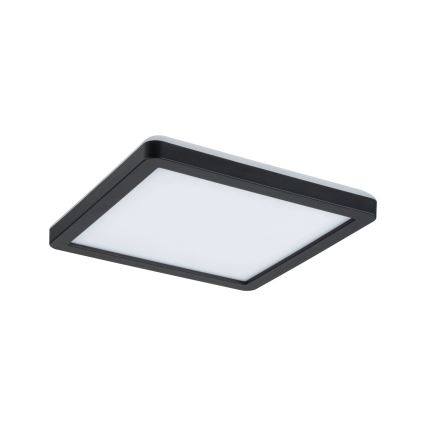 Paulmann 79920 - Panneau LED dimmable 11,2W ATRIA 230V 3000K 19x19 cm noir