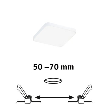 Paulmann 79953 - LED/6W IP44 Spot encastré dimmable pour salle de bains VARIFIT 230V