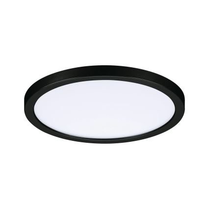Paulmann 79965 - LED/13W IP44 dimmable plafonnier encastré pour salle de bains AREO 230V Ø 17,5 cm noir