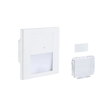 Paulmann 80002 - Spot d'escalier avec détecteur LED/1W TSARO 230V Lead/blanc