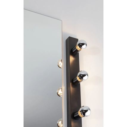 Paulmann 80099 - 4xE14/40W IP44 Éclairage de miroir salle de bain REGULA 230V noir