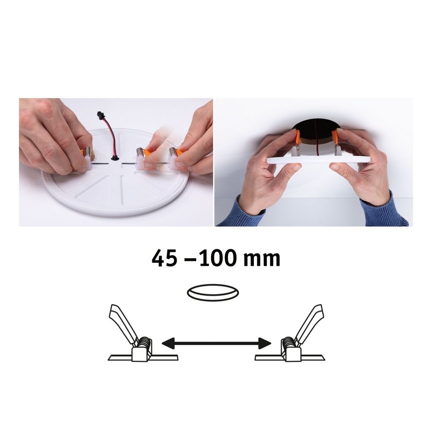 Paulmann 92397 - LED/8,5W IP44 Spot encastrable salle de bain VARIFIT 230V