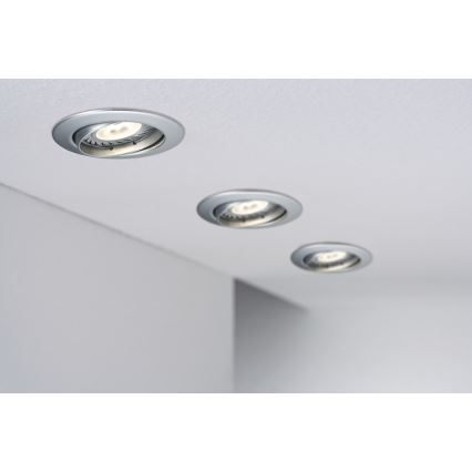 Paulmann 92516 - PACK 3xLED-GU10/3,5W Spot encastrable salle de bain PREMIUM LINE 230V