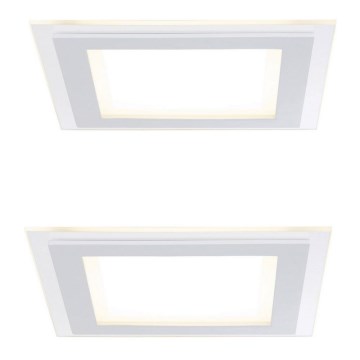 Paulmann 92706 - LOT 2xLED/7,5W Spot encastrable à intensité variable DECODICE 230V