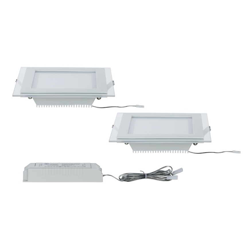 Paulmann 92706 - SET 2x Spot LED encastrable DECODICE 2xLED/7,5W/230V
