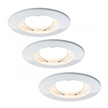 Paulmann  92721 - PACK 3xLED/6,8W IP44 spot encastrable salle de bain COIN 230V