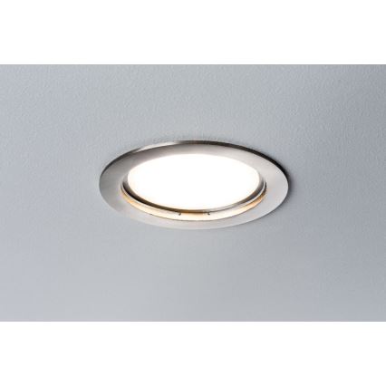 Paulmann 92782 - Luminaire LED à intensité modulable salle de bain COIN LED/14W/230V IP44