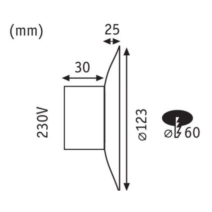 Paulmann 92926 - Spot d