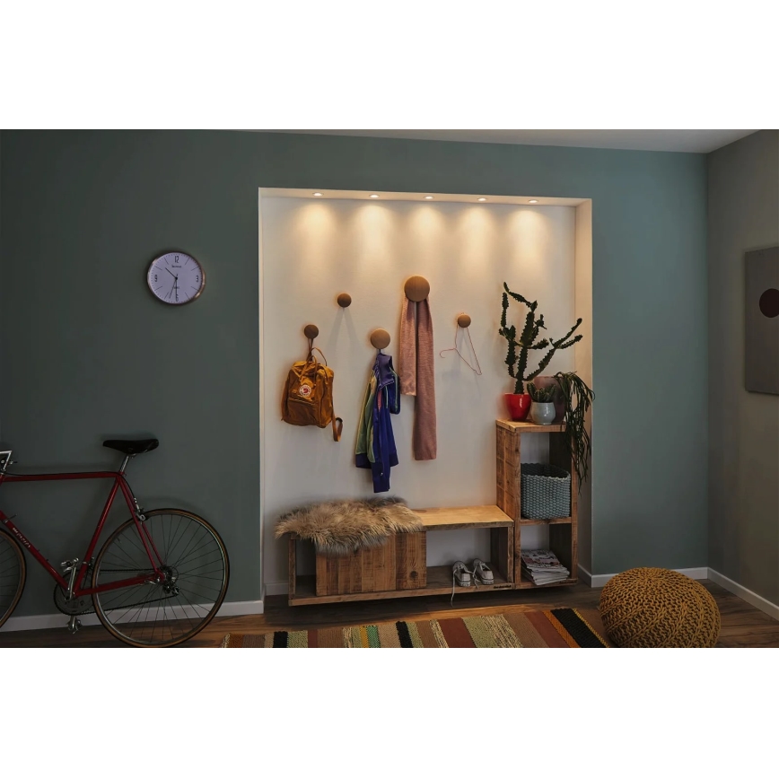 Paulmann 92970 - LED/4,2W IP23 Spot encastrable salle de bain à intensité variable COIN 230V