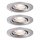 Paulmann 92973 - LOT 3xLED/4,2W IP23 Luminaire à intensité variable salle de bain COIN 230V