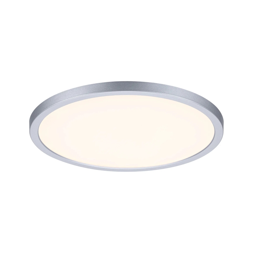 Paulmann 92992 - LED/16W IP44 Plafonnier encastré pour salle de bains AREO 230 V 2000/3000/4000 K Ø 23 cm chrome mat