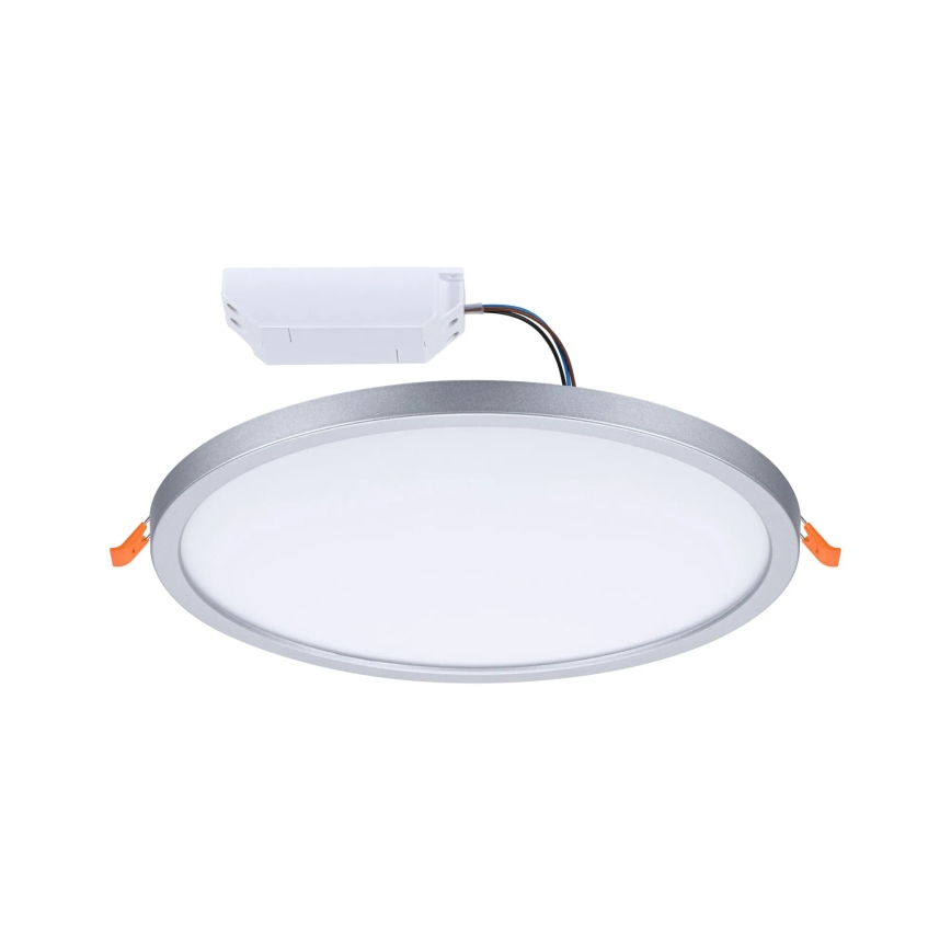 Paulmann 92992 - LED/16W IP44 Plafonnier encastré pour salle de bains AREO 230 V 2000/3000/4000 K Ø 23 cm chrome mat