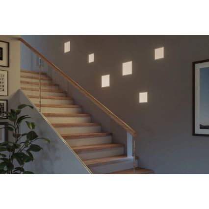 Paulmann 93060 - LED/16W IP44 Plafonnier encastré dimmable pour salle de bains AREO 230V 23x23 cm blanc