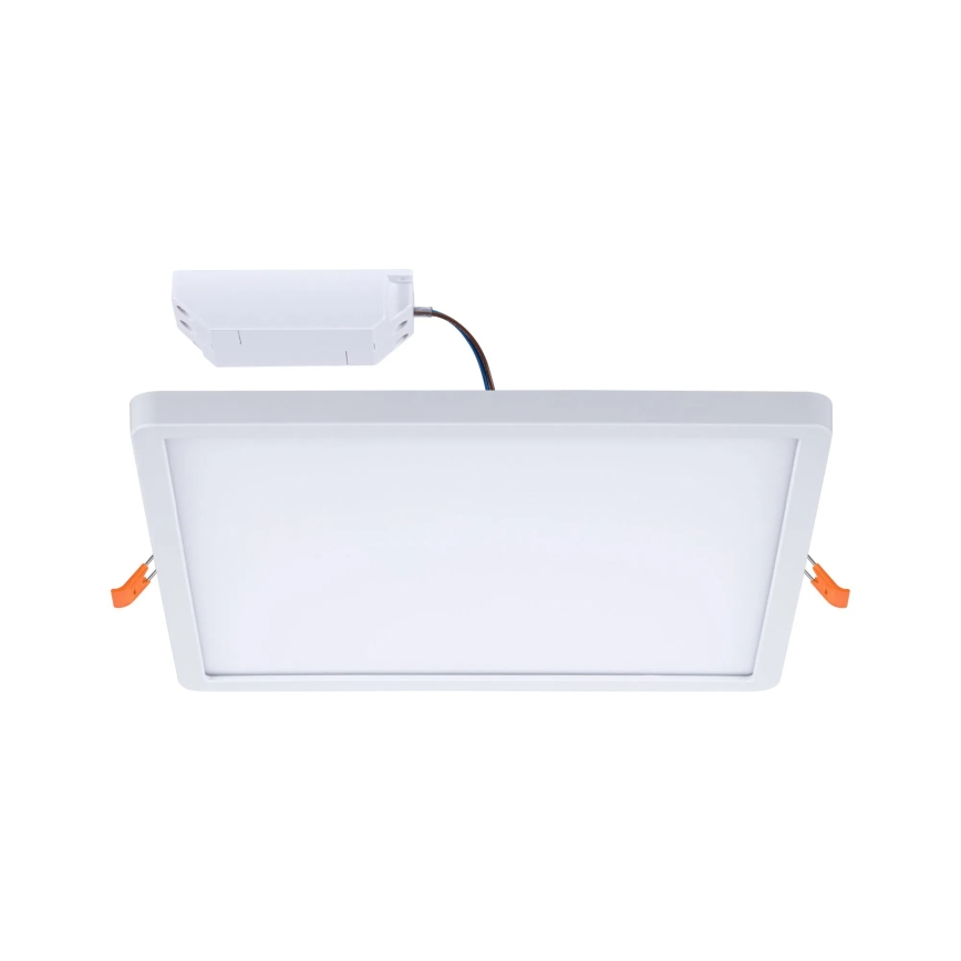 Paulmann 93060 - LED/16W IP44 Plafonnier encastré dimmable pour salle de bains AREO 230V 23x23 cm blanc