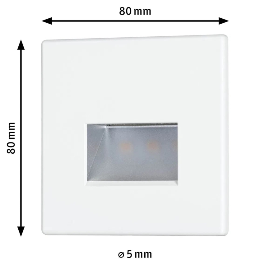 Paulmann 93093 - LED/1,2W Spot d'escalier EDGE 230V