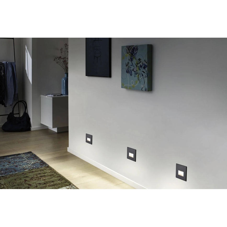 Paulmann 93094 - LED/1,2W Spot d'escalier EDGE 230V