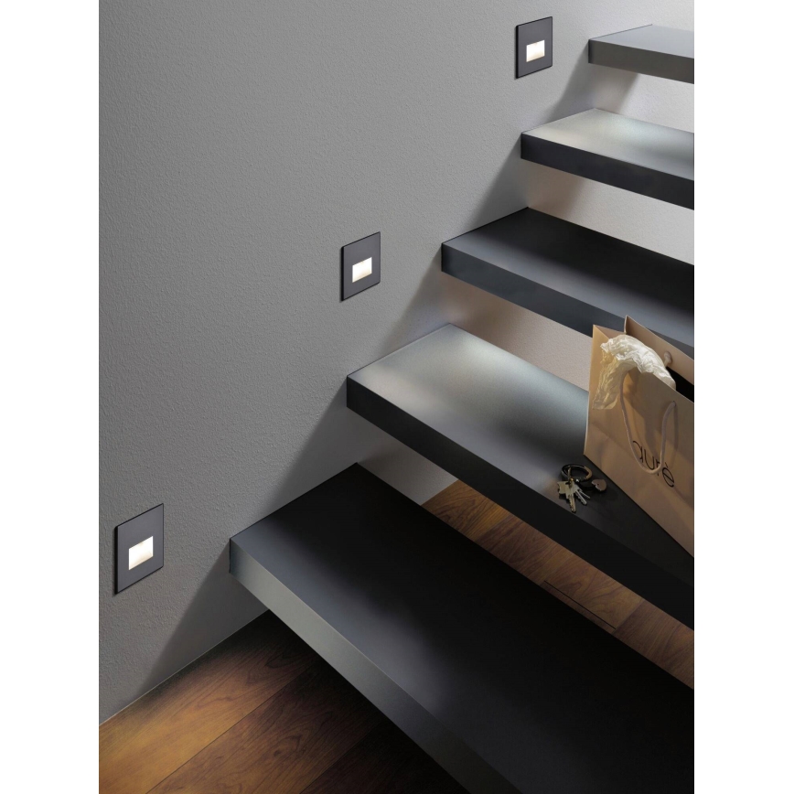 Paulmann 93094 - LED/1,2W Spot d'escalier EDGE 230V