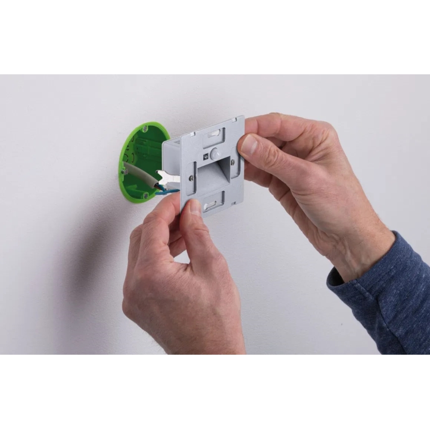 Paulmann 93135 - Spot d'escalier avec détecteur EDGE  LED/1,2W 230V noir
