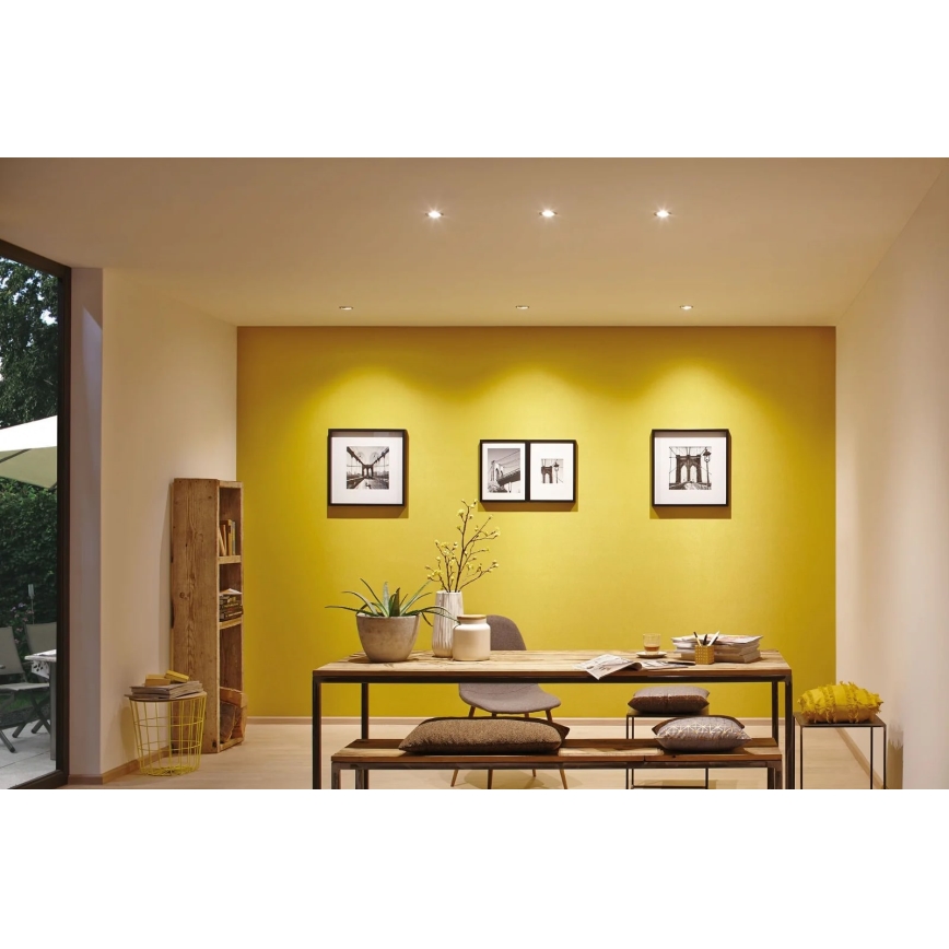 Paulmann 93462 - LOT 3xLED/6W IP44 Spot encastrable salle de bain NOVA 230V