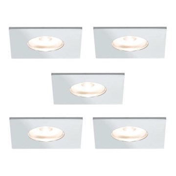 Paulmann 93550 - LOT 5x Luminaires d'armoires LED/1W MICRO LINE MINI 230V