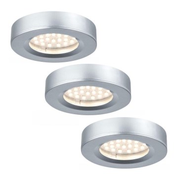 Paulmann  93580 - LOT 3xLED/2,5W Spot encastrable FURNITURE 230/12V