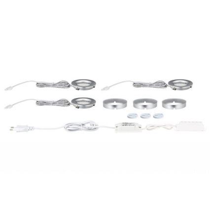 Paulmann  93580 - LOT 3xLED/2,5W Spot encastrable FURNITURE 230/12V