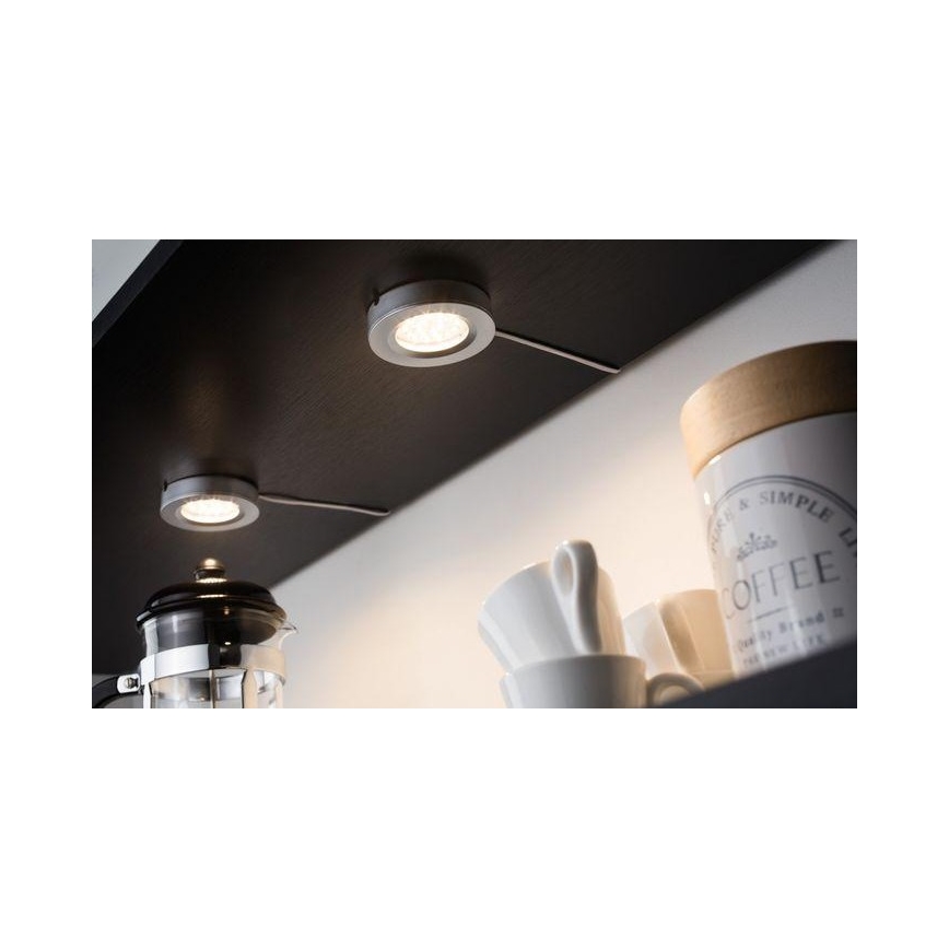 Paulmann  93580 - LOT 3xLED/2,5W Spot encastrable FURNITURE 230/12V