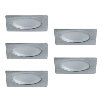 Paulmann 93587 - LOT 5xLED/0,4W Spot encastrable 12V/230V 2700K