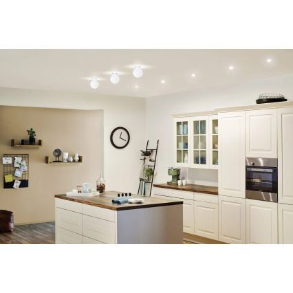 Paulmann 93667 - 1xE27/10W Spot encastrable NOVA 230V chrome mat