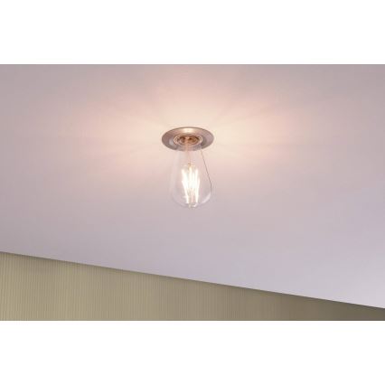 Paulmann 93667 - 1xE27/10W Spot encastrable NOVA 230V chrome mat