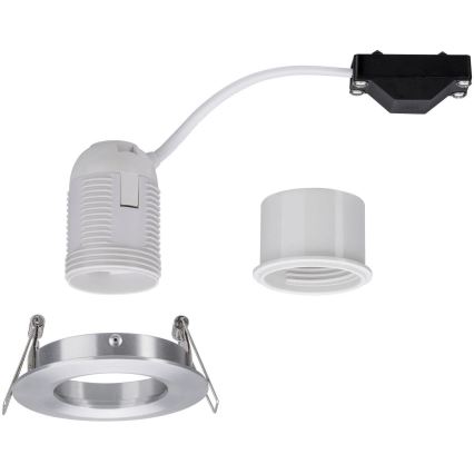 Paulmann 93667 - 1xE27/10W Spot encastrable NOVA 230V chrome mat