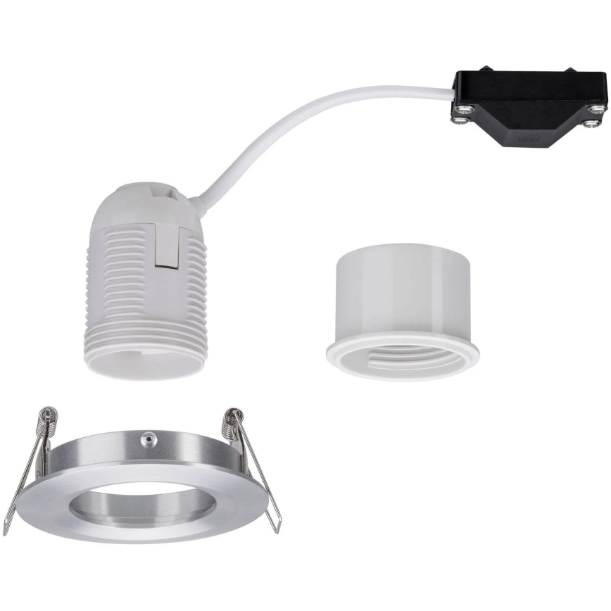 Paulmann 93667 - 1xE27/10W Spot encastrable NOVA 230V chrome mat