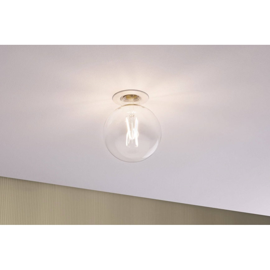 Paulmann 93668 - 1xE27/10W Spot encastrable NOVA 230V blanc