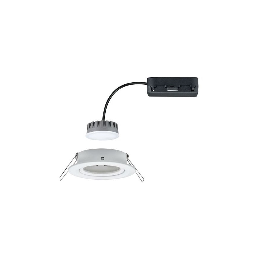 Paulmann 93871 - LED/6W IP23 Luminaire encastrable de salle de bains dimmable COIN 230V