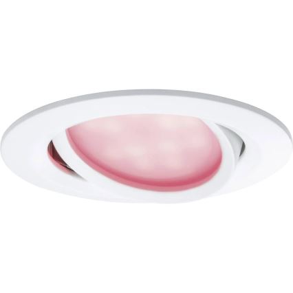 Paulmann 93940 - LOT 3x LED RGBW/2W IP23 Spot encastrable salle de bain à intensité variable 230V