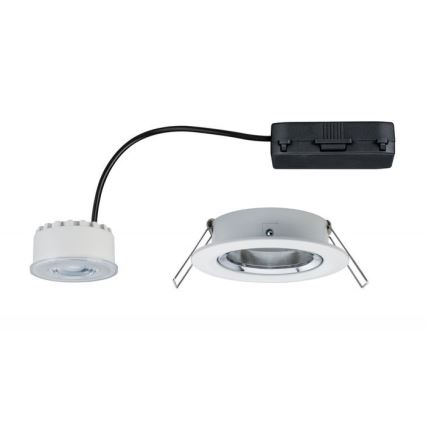 Paulmann 93945 - Luminaire de salle de bain encastrable à intensité variable LED/6,8W IP23 COIN 230V
