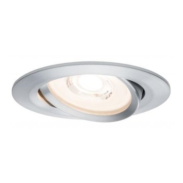 Paulmann 93946 - 1xLED/6,8W IP23 Luminaire salle de bain encastrable à intensité variable COIN 230V