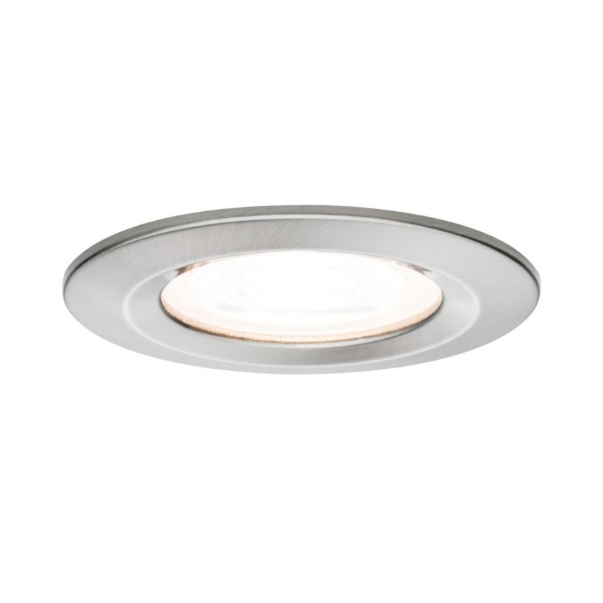 Paulmann 93959 - LED-GU10/7W IP44 Luminaire à intensité variable salle de bain NOVA 230V