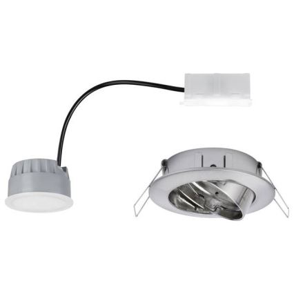 Paulmann 93963 - LED/7W IP23 Plafonnier de salle de bain à intensité variable COIN 230V